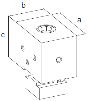 Основа для гидравлических мульти тисков 2443GD — фото 2